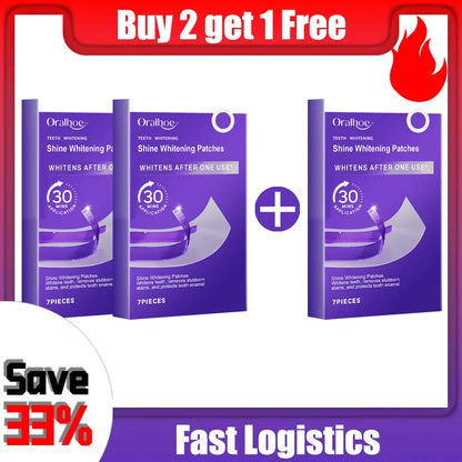 Purple Whitening Strips Stain Remover