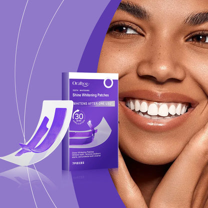 Purple Whitening Strips Stain Remover