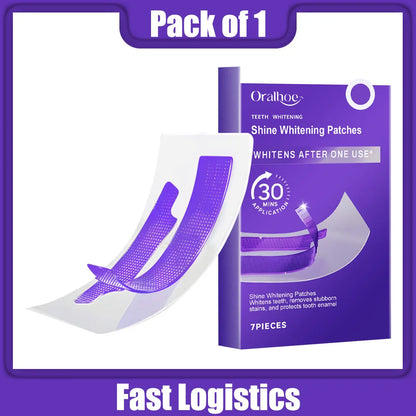 Purple Whitening Strips Stain Remover