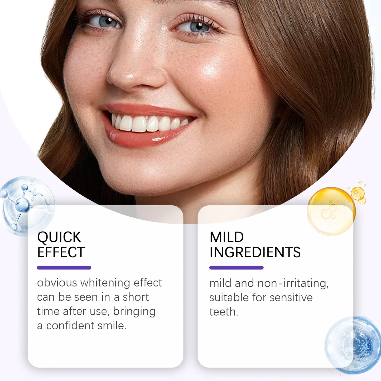 Purple Whitening Strips Stain Remover